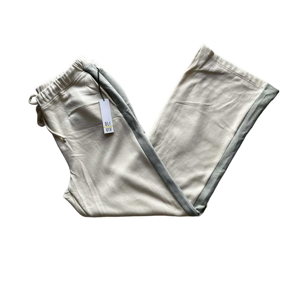 NWT - Oli Viv Cream Soft Lounge Sweat Pants (Size: L)